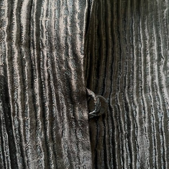 Eileen Fisher Brown Textured Silk Duster Jacket Size XL - Picture 4 of 10